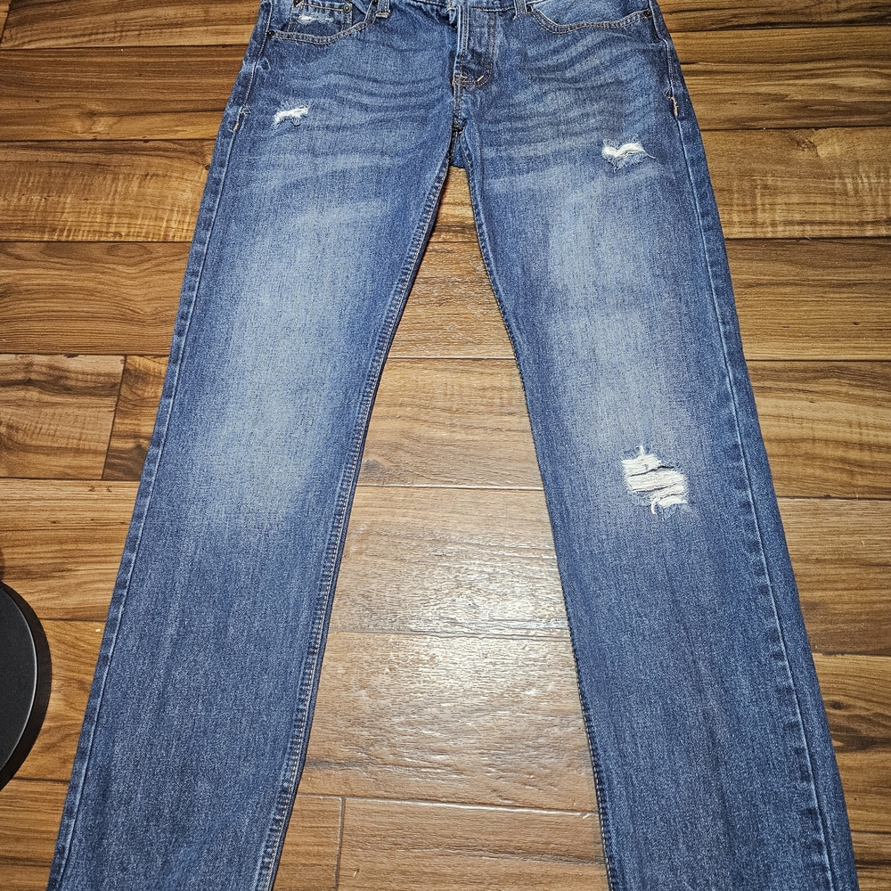Aeropostale Men's Slim Straight Jeans Blue 32x32